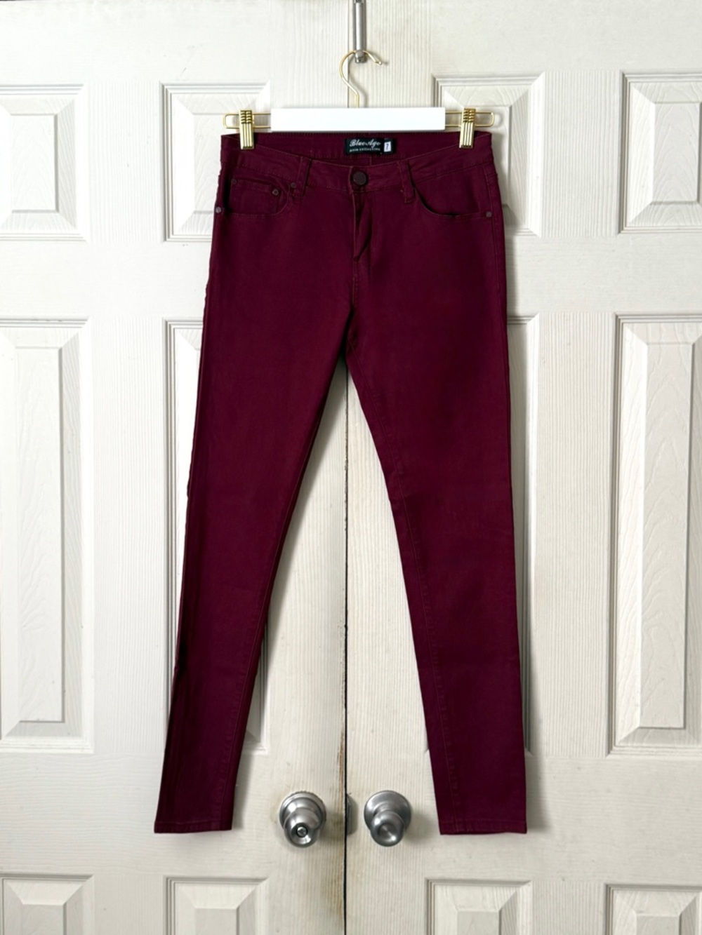 Blue Age Color Stretch Skinny Jeans👖